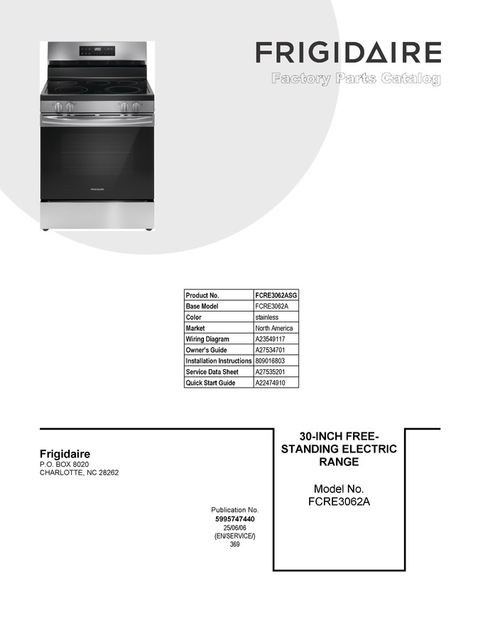Diagram for FCRE3062ASG