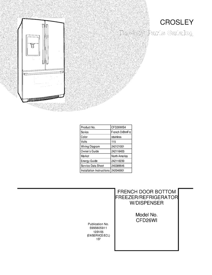Diagram for CFD26WIS4