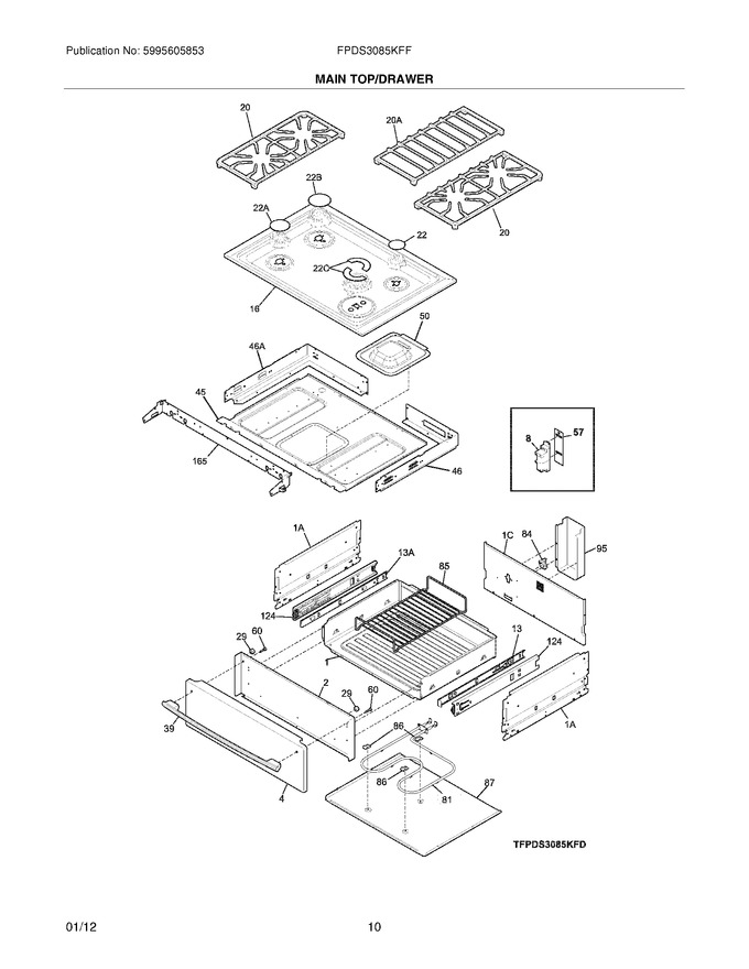 Diagram for FPDS3085KFF