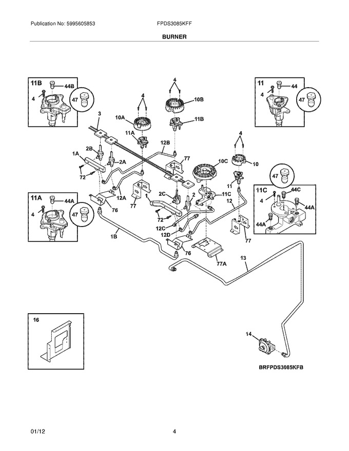 Diagram for FPDS3085KFF