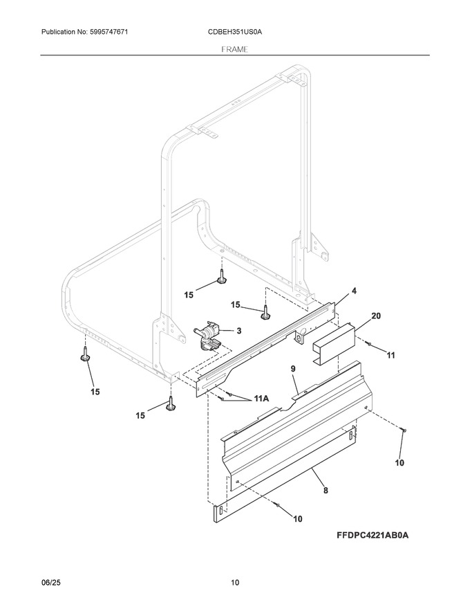 Diagram for CDBEH351US0A