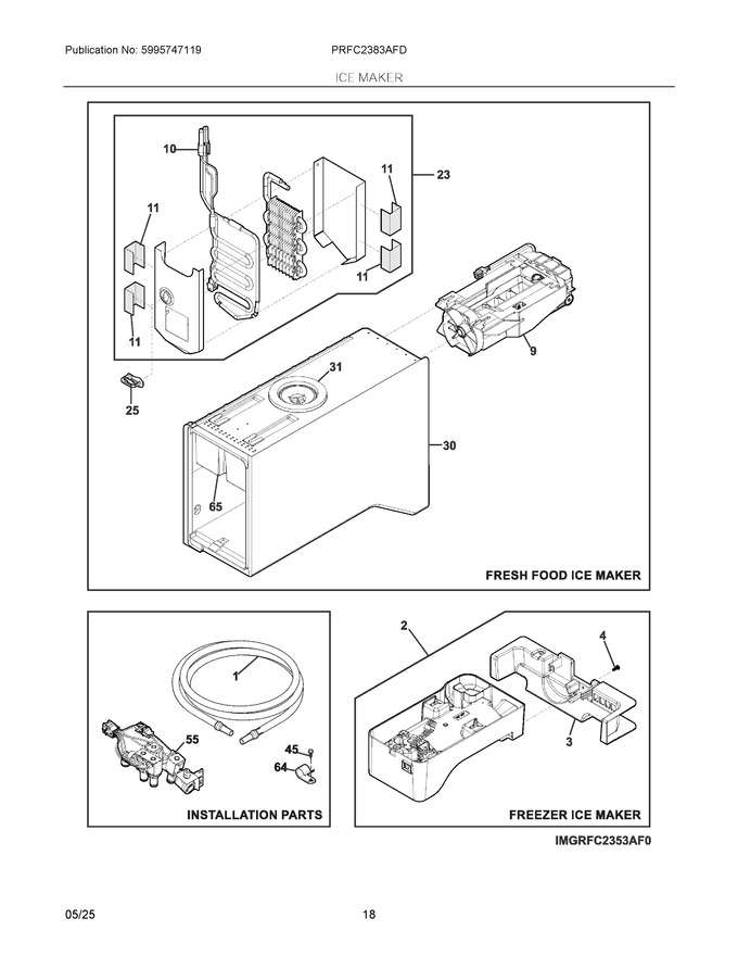 Diagram for PRFC2383AFD