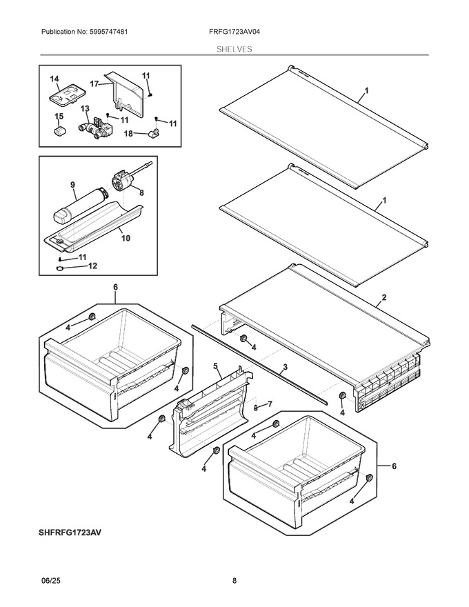 Diagram for FRFG1723AV04
