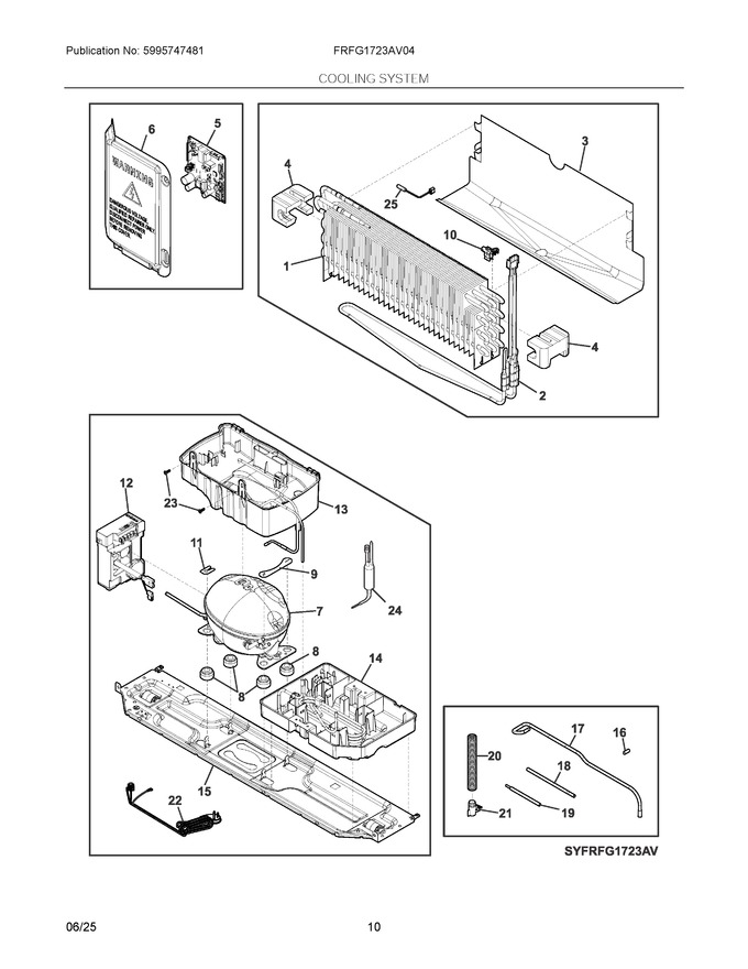 Diagram for FRFG1723AV04