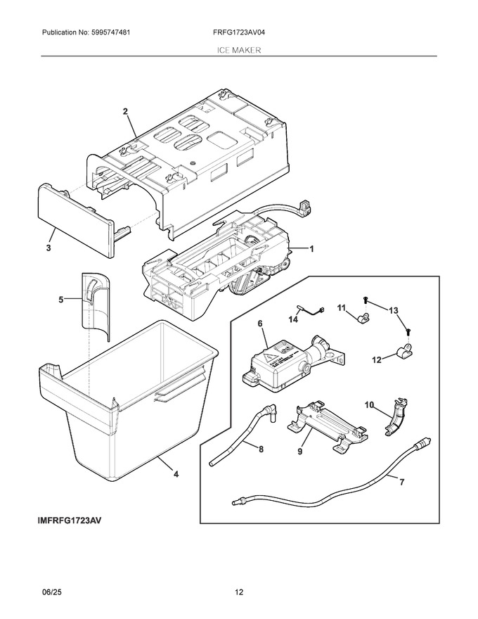 Diagram for FRFG1723AV04