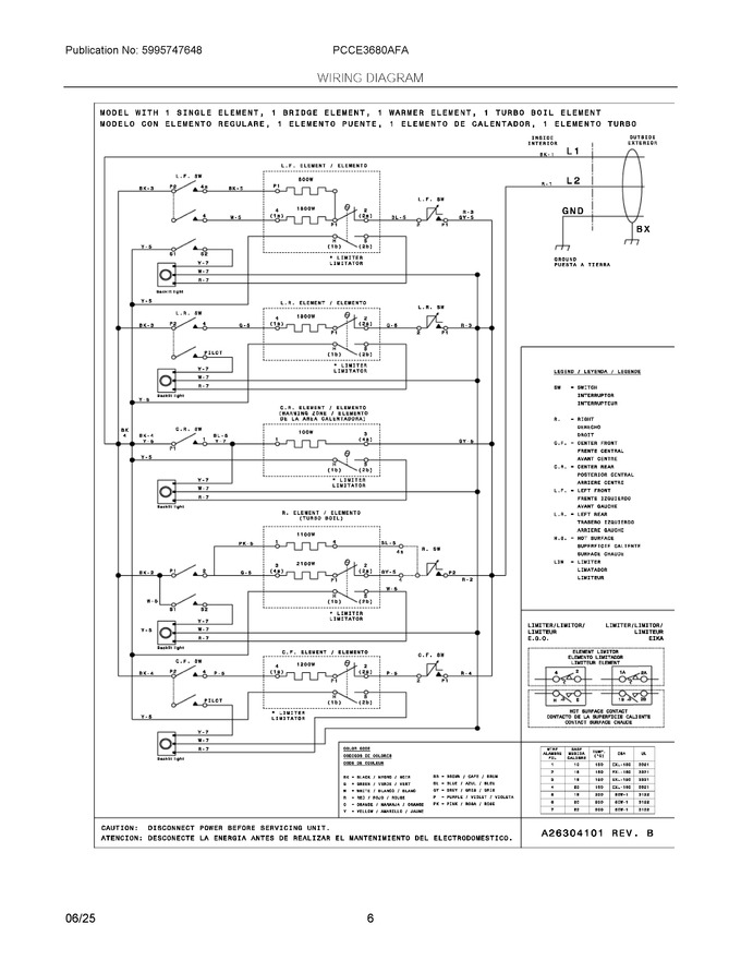 Diagram for PCCE3680AFA