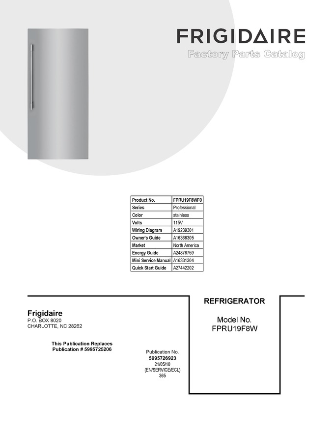 Diagram for FPRU19F8WF0