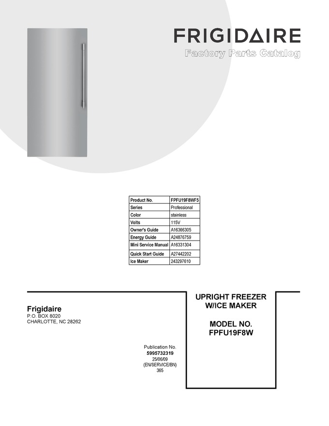 Diagram for FPFU19F8WF5