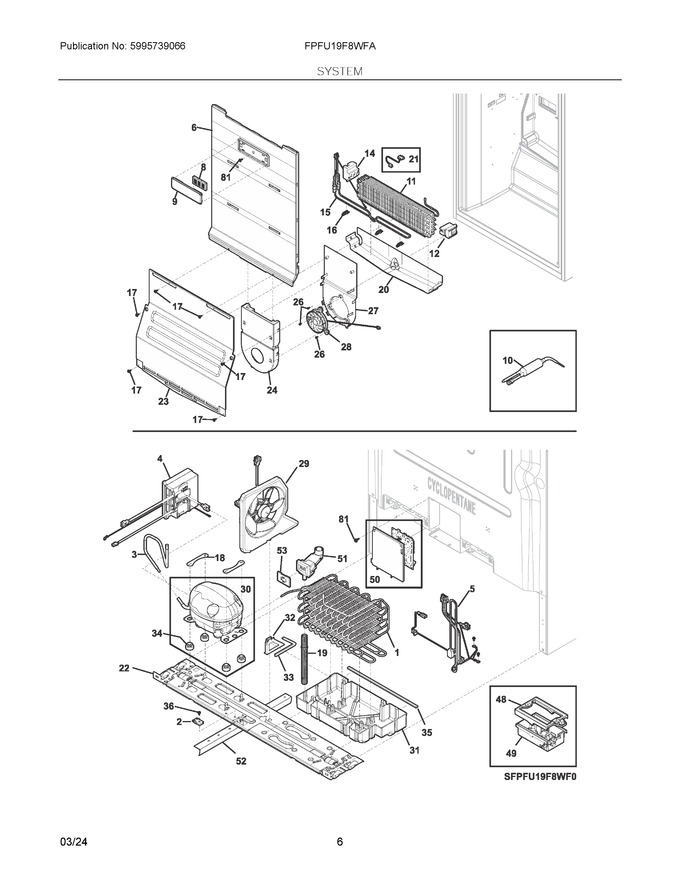 Diagram for FPFU19F8WFA