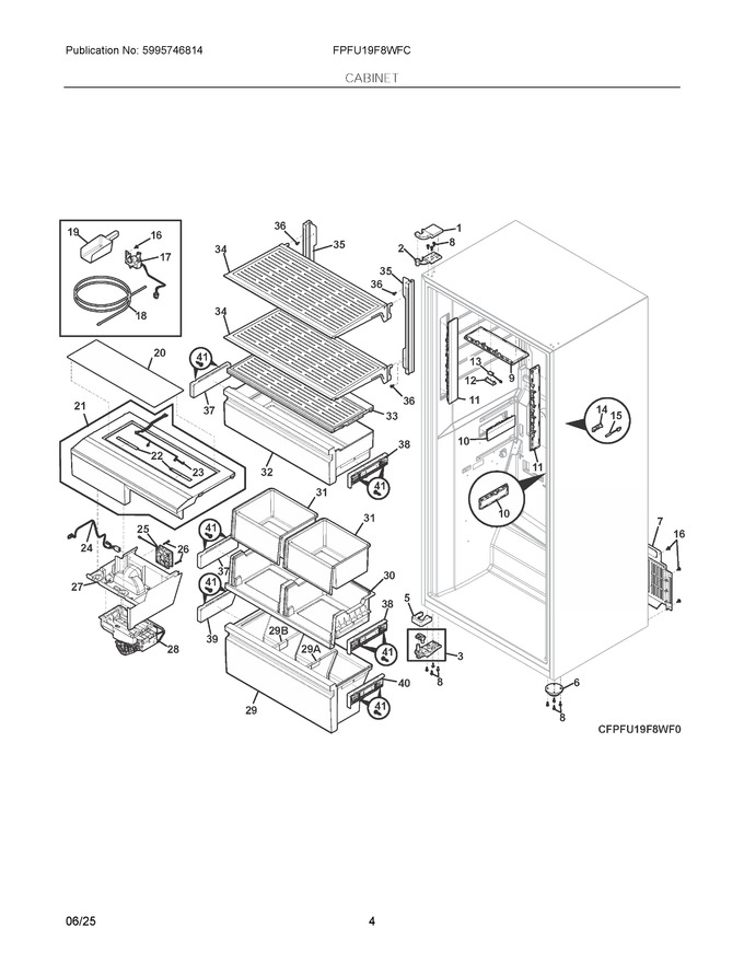 Diagram for FPFU19F8WFC