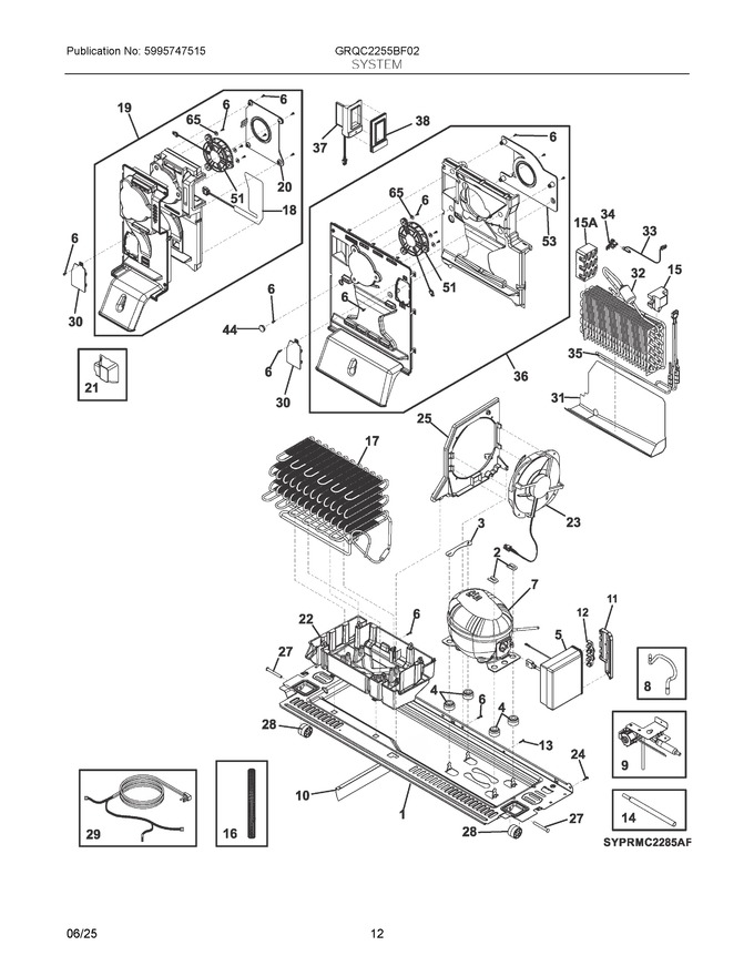 Diagram for GRQC2255BF02