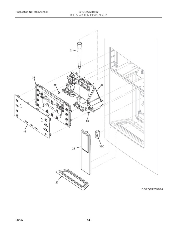 Diagram for GRQC2255BF02