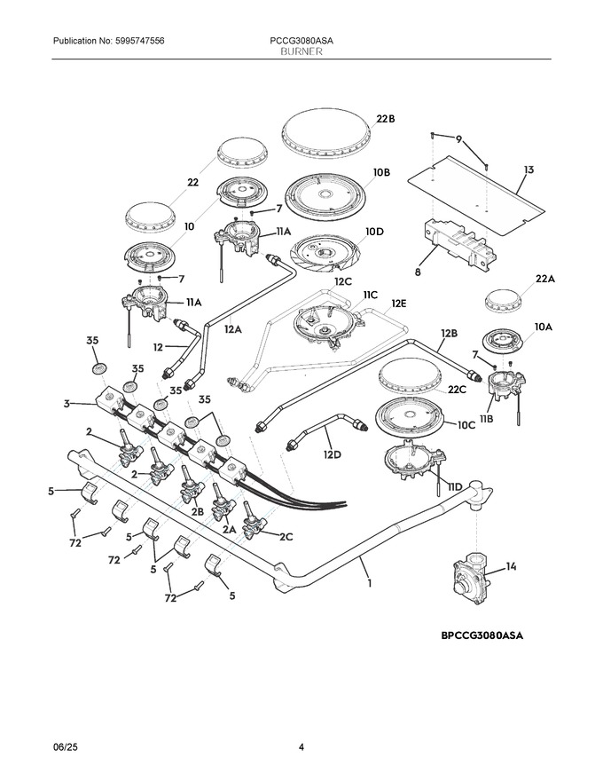 Diagram for PCCG3080ASA