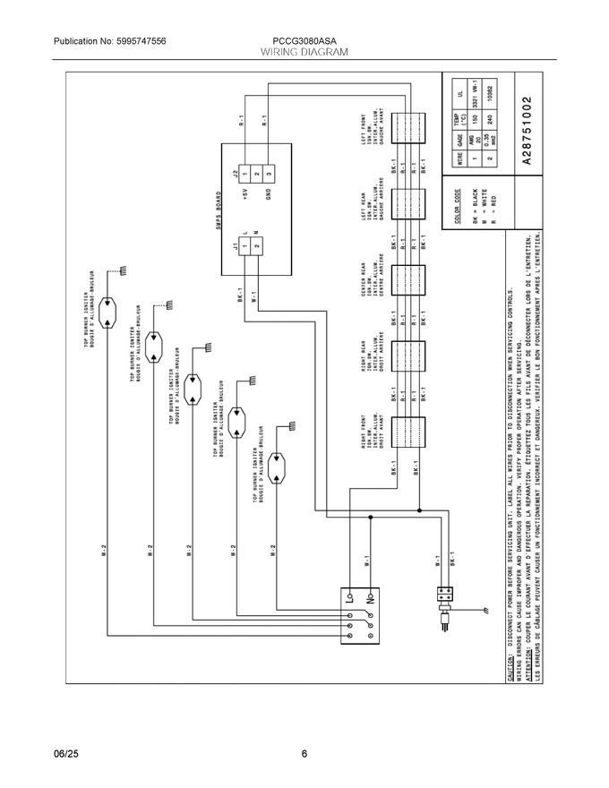 Diagram for PCCG3080ASA