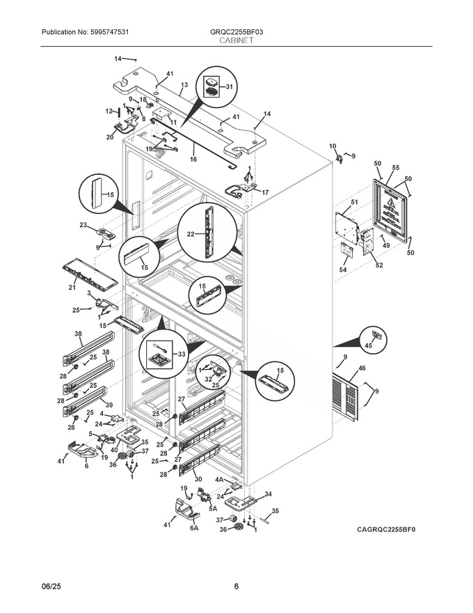 Diagram for GRQC2255BF03
