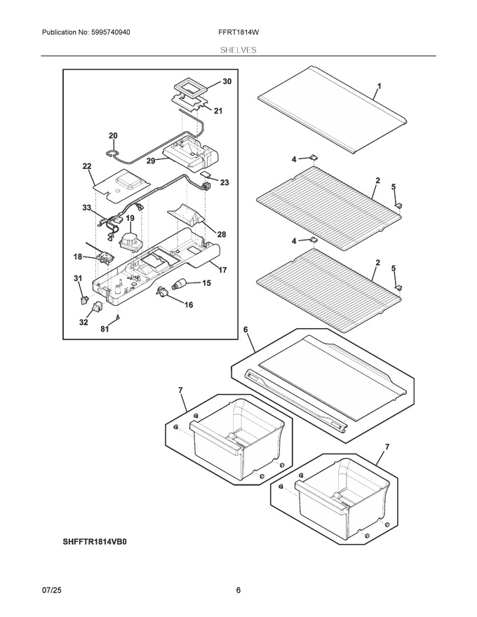 Diagram for FFTR1814WB2