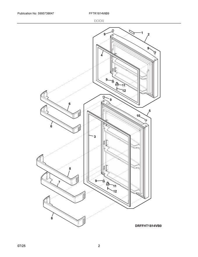 Diagram for FFTR1814WB9
