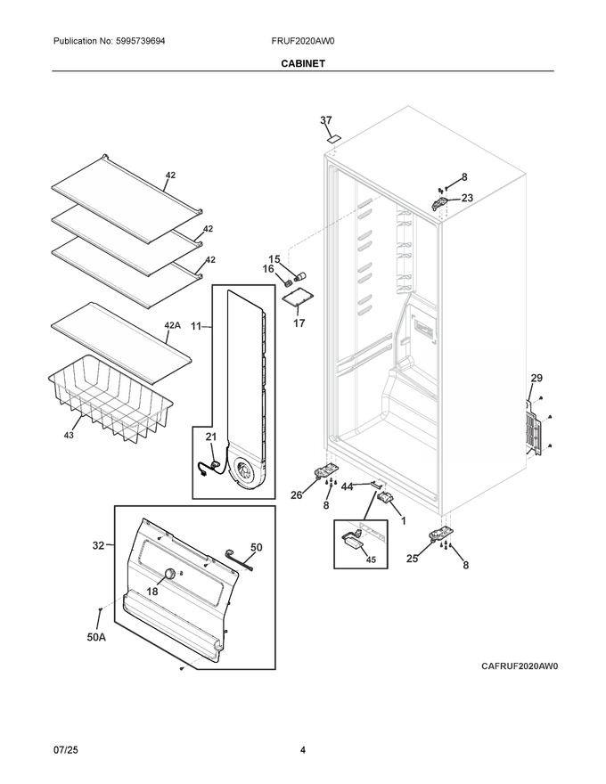 Diagram for FRUF2020AW0