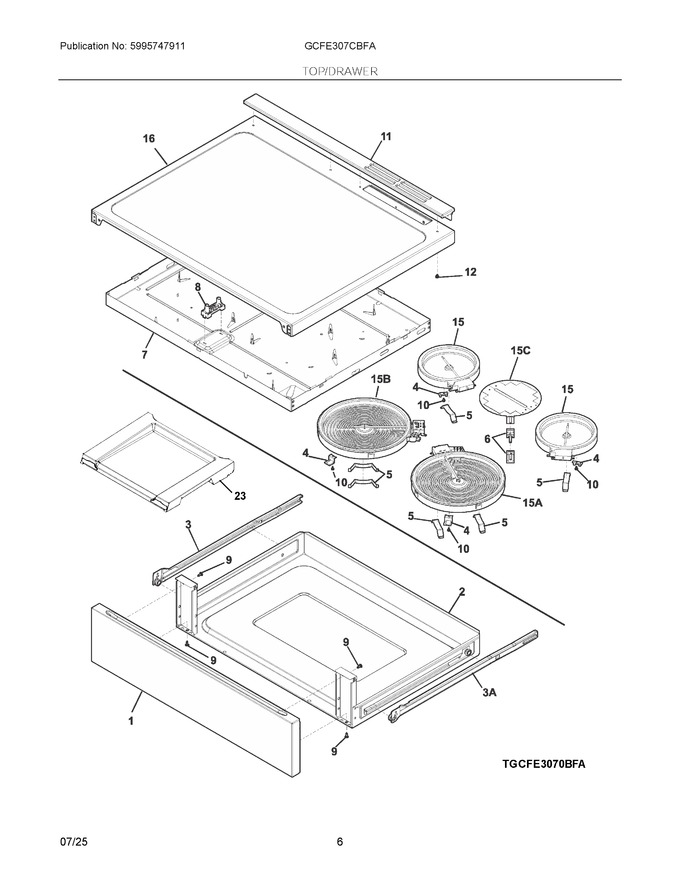 Diagram for GCFE307CBFA