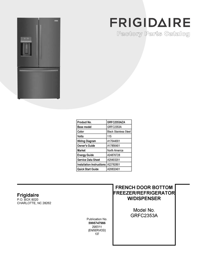 Diagram for GRFC2353AZA