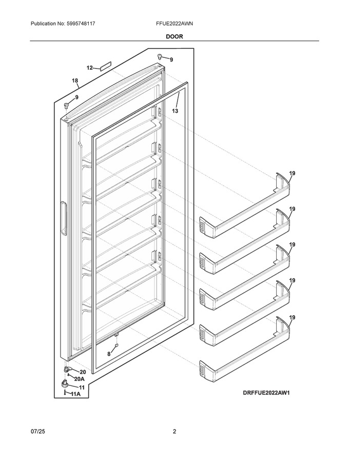 Diagram for FFUE2022AWN
