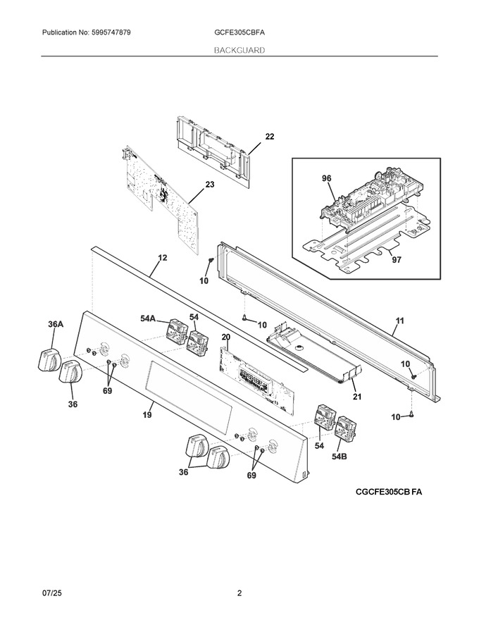 Diagram for GCFE305CBFA