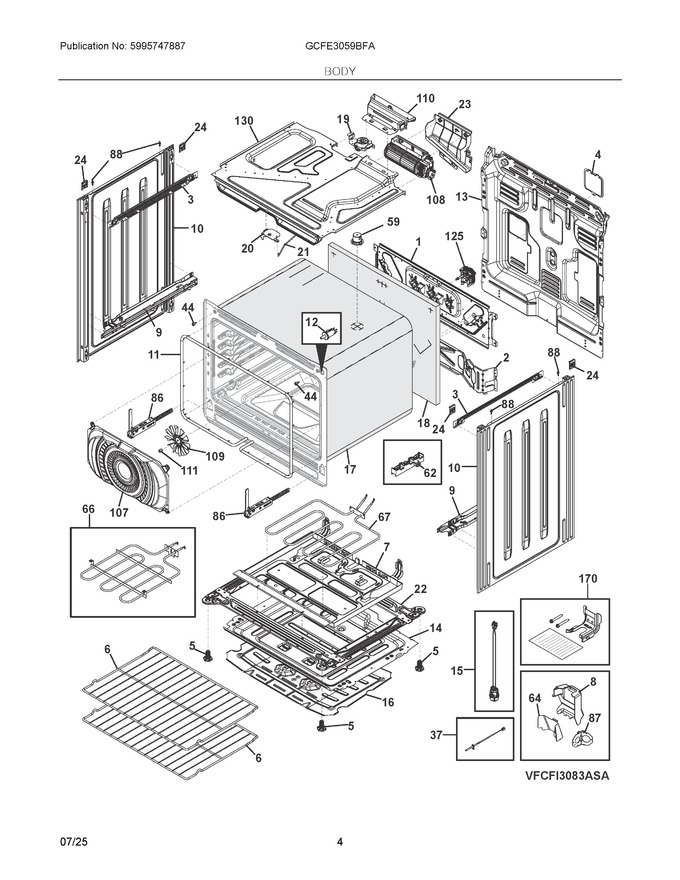 Diagram for GCFE3059BFA