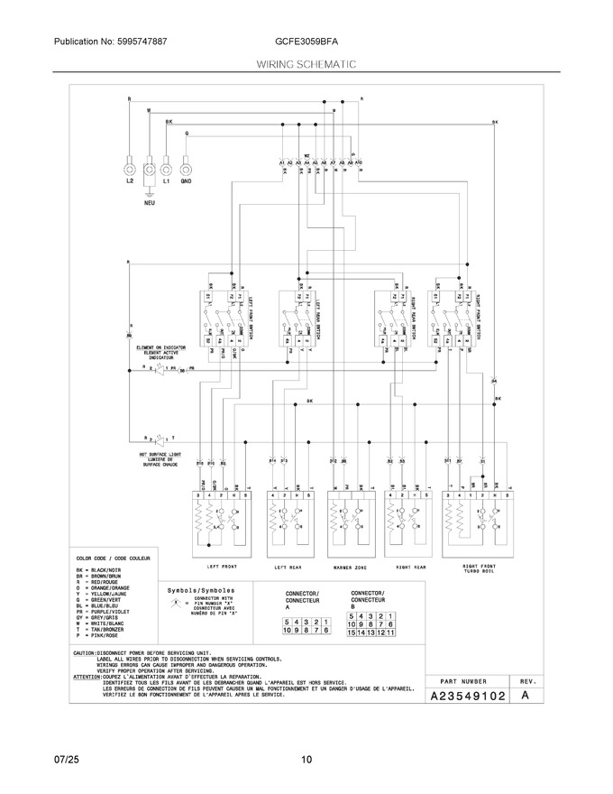 Diagram for GCFE3059BFA
