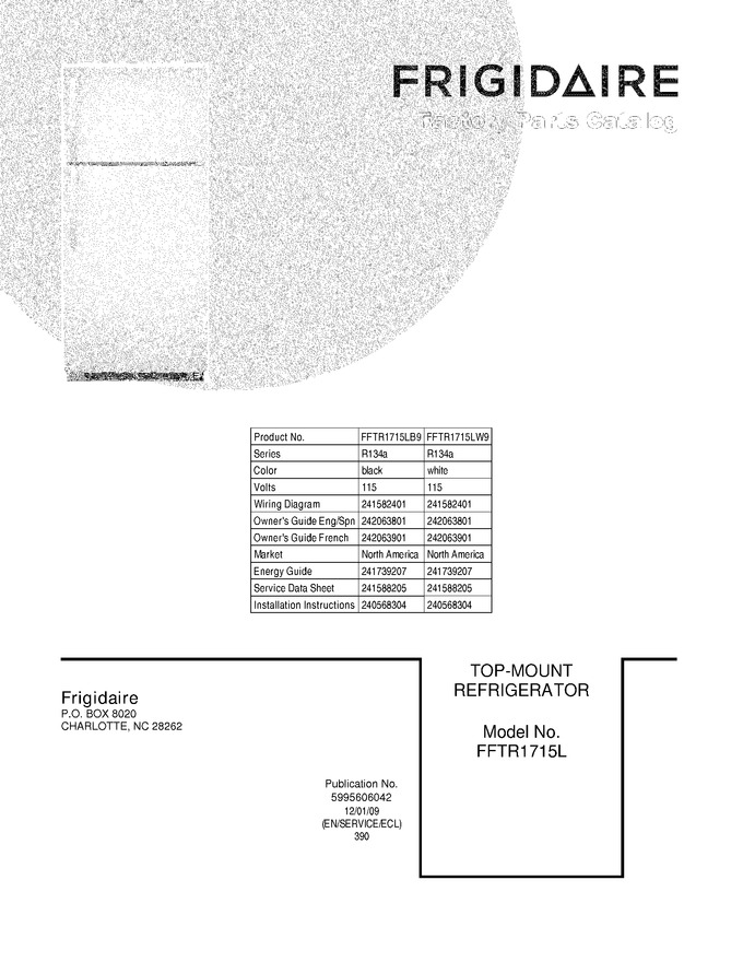 Diagram for FFTR1715LB9