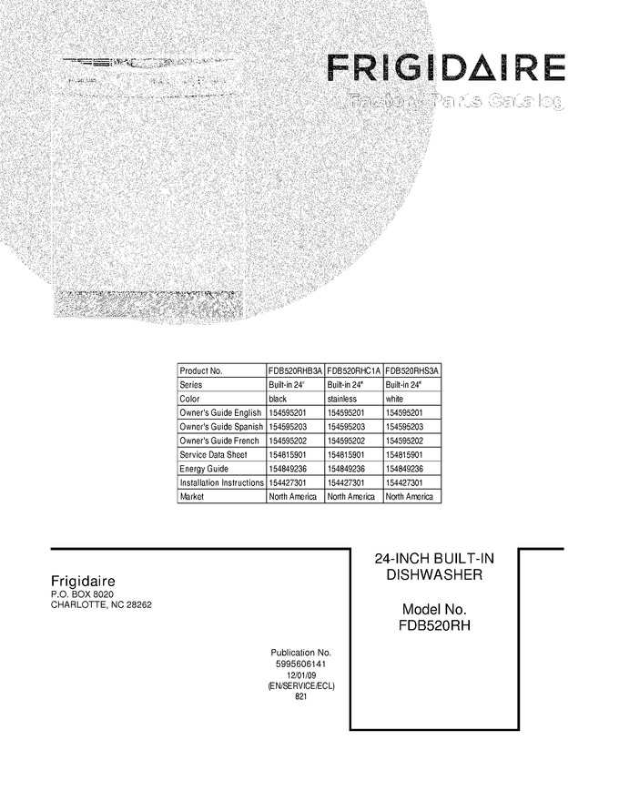 Diagram for FDB520RHS3A