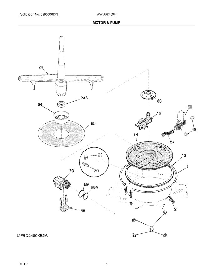 Diagram for WWBD2400HW2A