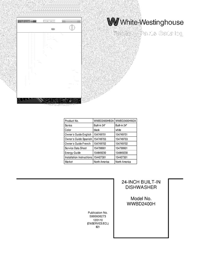 Diagram for WWBD2400HB2A