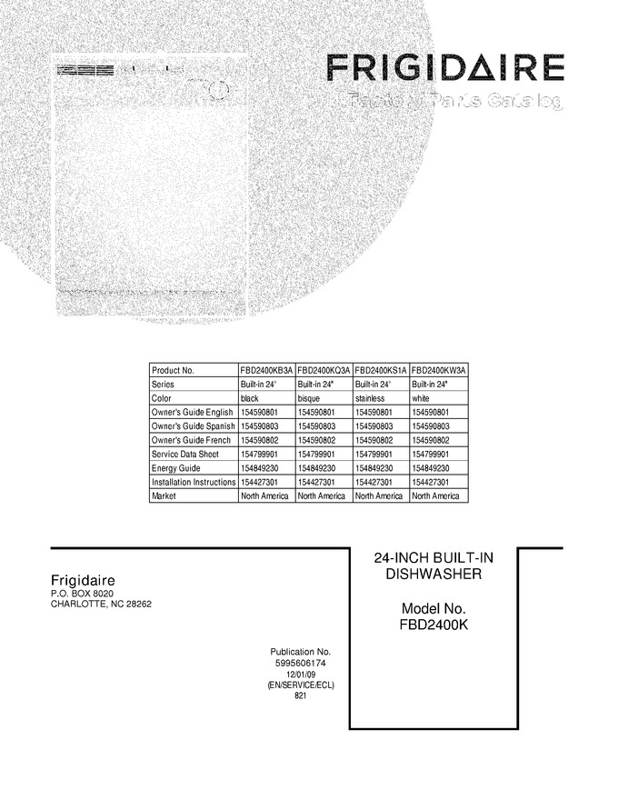 Diagram for FBD2400KS1A