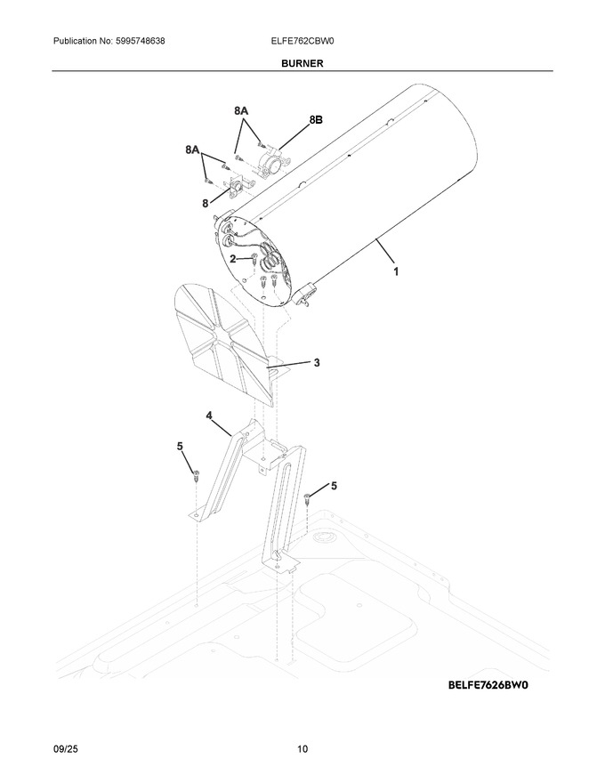 Diagram for ELFE762CBW0