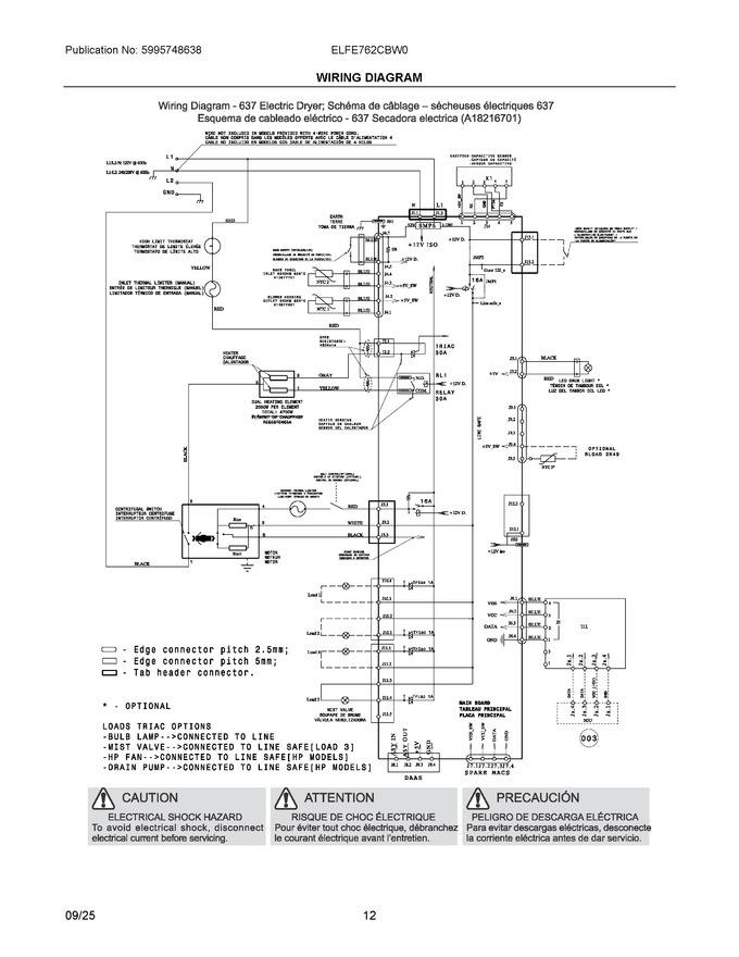 Diagram for ELFE762CBW0