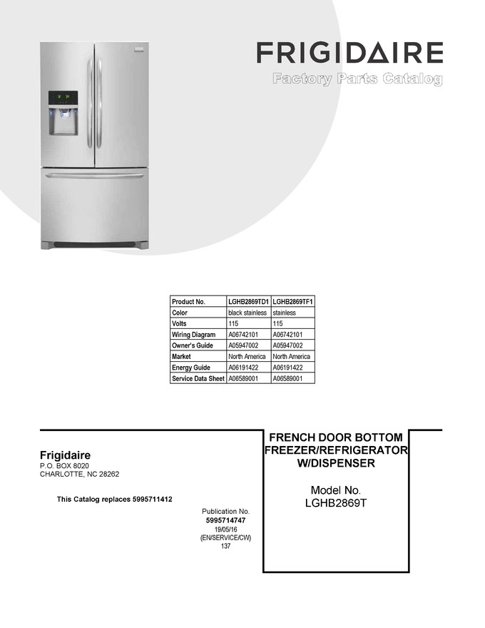 Diagram for LGHB2869TF1