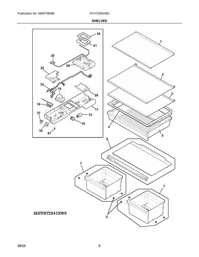 Diagram for FFHT2045XB3