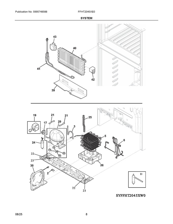 Diagram for FFHT2045XB3