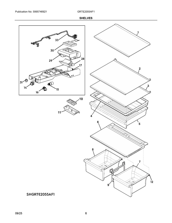 Diagram for GRTE2055AF1