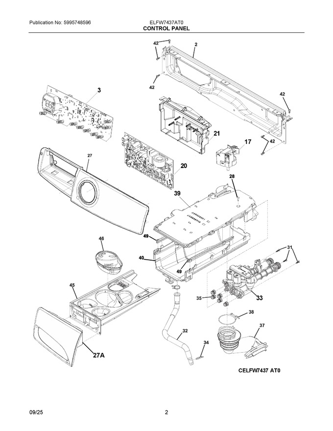 Diagram for ELFW7437AT0