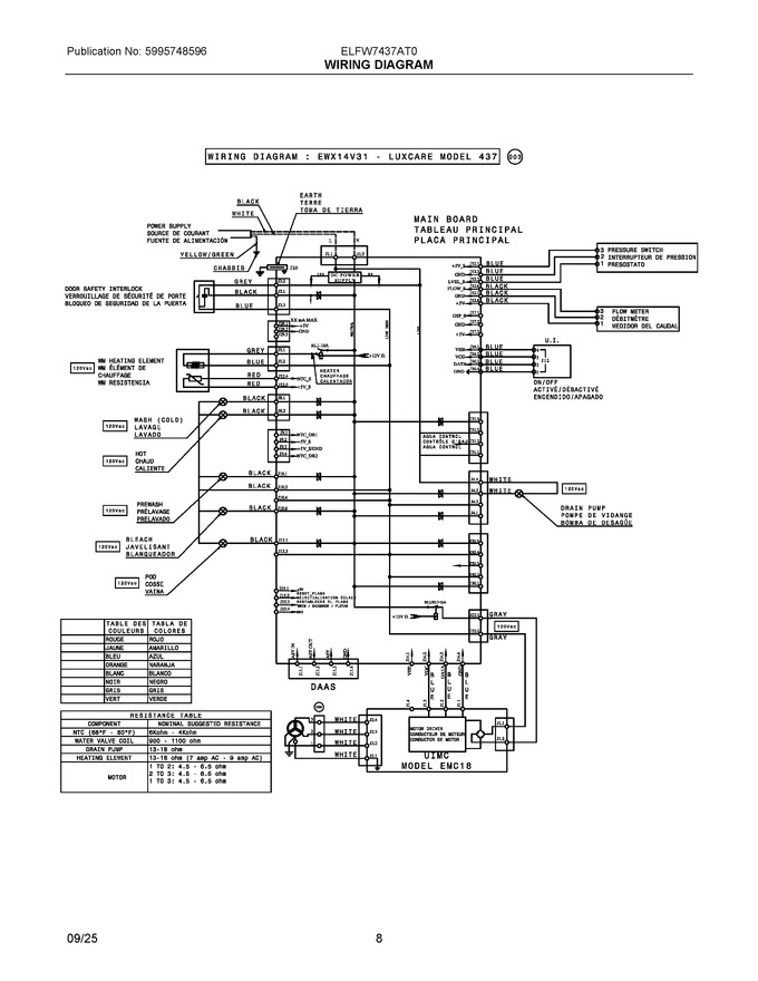 Diagram for ELFW7437AT0