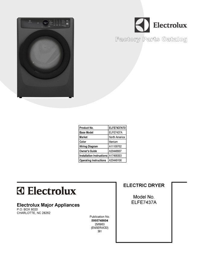 Diagram for ELFE7437AT0