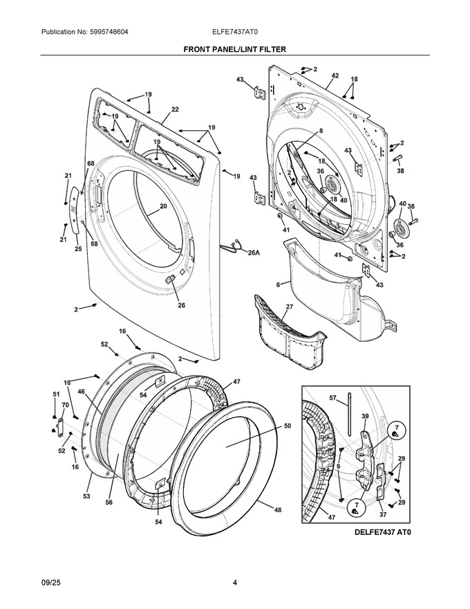 Diagram for ELFE7437AT0