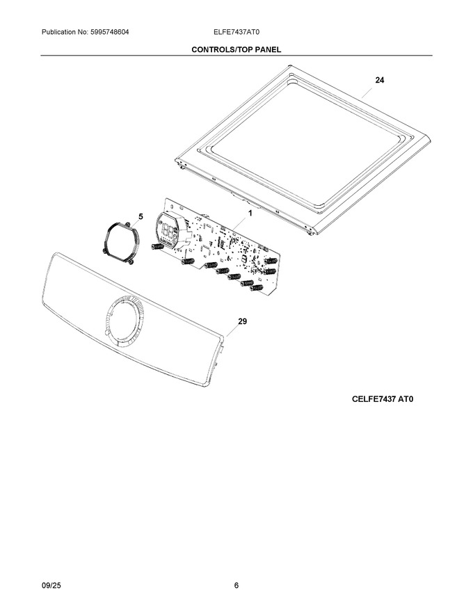 Diagram for ELFE7437AT0