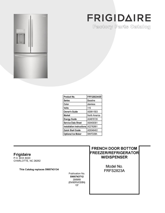 Diagram for FRFS2823ASB