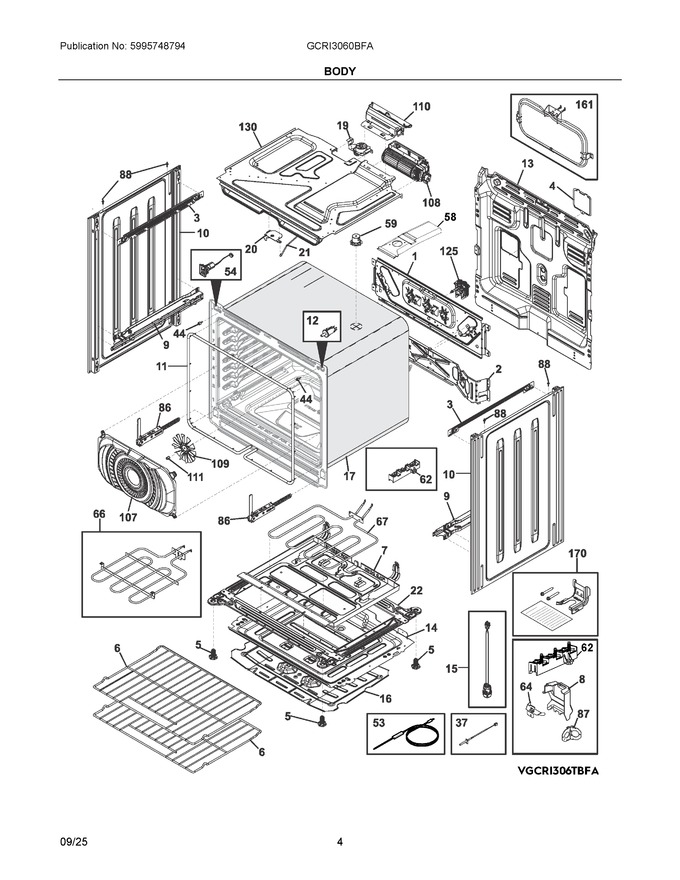 Diagram for GCRI3060BFA