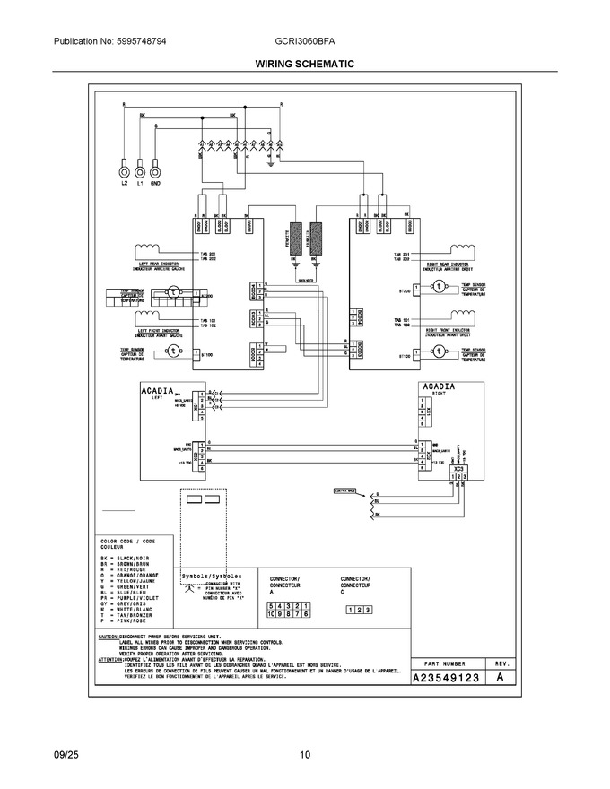 Diagram for GCRI3060BFA