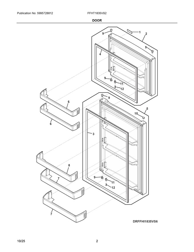 Diagram for FFHT1835VS2
