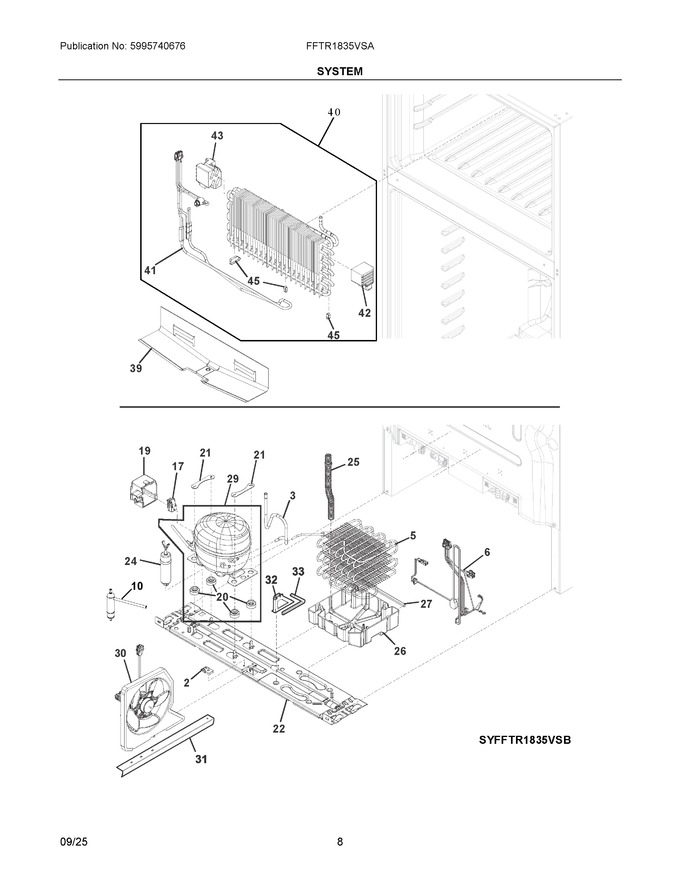 Diagram for FFTR1835VSA