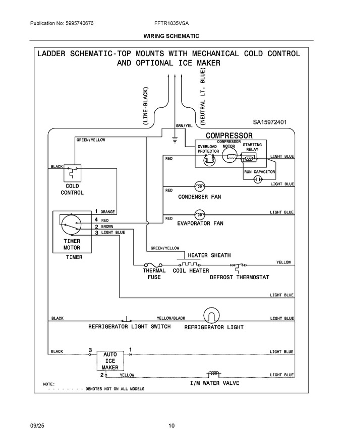 Diagram for FFTR1835VSA